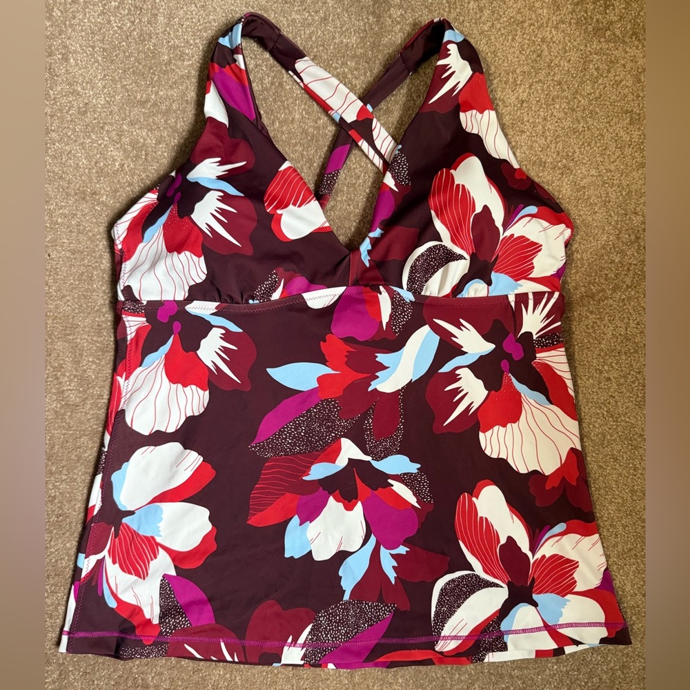 Athleta Floral Hero Bloom Tankini